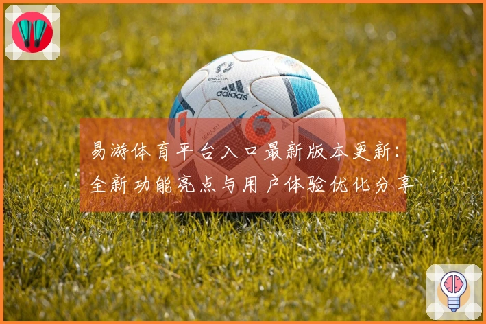 易游体育平台入口最新版本更新：全新功能亮点与用户体验优化分享